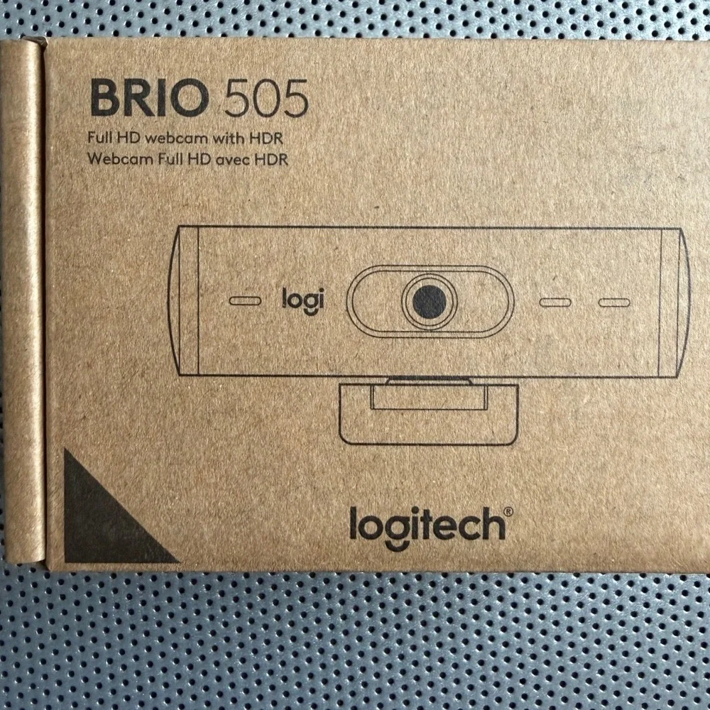 Logitech Brio 505 Webcam Graphite Full HD 1080p HDR USB-C Professional Business